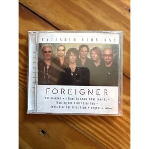 Foreigner Extended Versions CD 2011 Sony Brand New Factory Sealed Classic Rock
